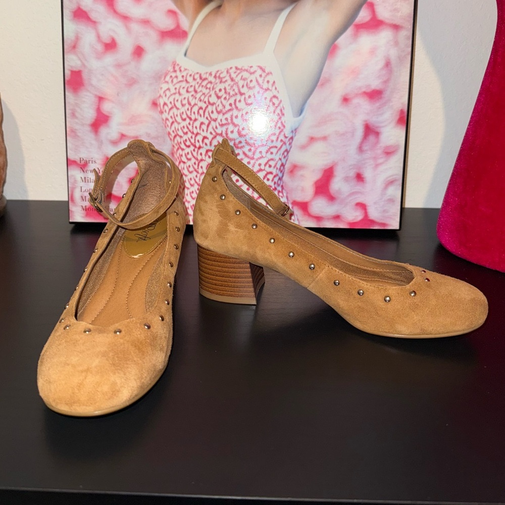 Eurosoft Heels with Genuine Leather
